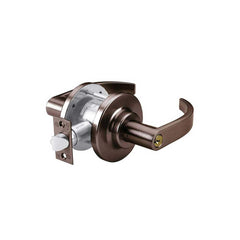 Lever Locksets; Type: Classroom; Key Type: Keyed Different; Strike Type: ANSI 4-7/8; Finish/Coating: Oil Rubbed Bronze; Material: Steel; Material: Steel; Door Thickness: 1-3/8 ™1-3/4; Backset: 2.75; Lockset Grade: Grade 2; Cylinder Type: Conventional; Min