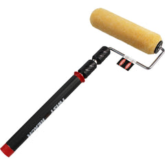 Paint Roller Sets; Type: Roller & Frame Combo; Kit Type: Roller & Frame Combo; Roller Length: 9; Paint Type: Water; Latex Flat Paints; Roller Cover Included: Yes; Includes: Telescoping Frame and roller; Length (Inch): 9; Frame Material: Metal