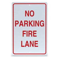 Traffic & Parking Signs; MessageType: Traffic Control Signs; Message or Graphic: Message; Legend: N/A; Graphic Type: None; Reflectivity: Reflective; Material: Aluminim; Thickness (Decimal Inch): 1/8; Coating: No Coating; Mounting: Hanging; Number of Print