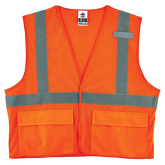 8220HL L/ XL Orange Standard Mesh Vest Type R Class 2 - Caliber Tooling