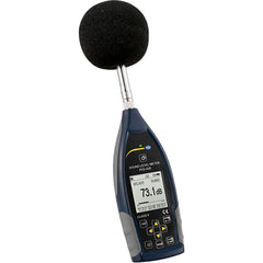 Sound Meters; Meter Type: Class 2 Sound Meter; Frequency Weighting: Z; A, B & C; Maximum Decibel Rating: 136; Minimum Decibel Rating: 25; Display Type: LCD; Accuracy (dB): Class 2; Accuracy: Class 2