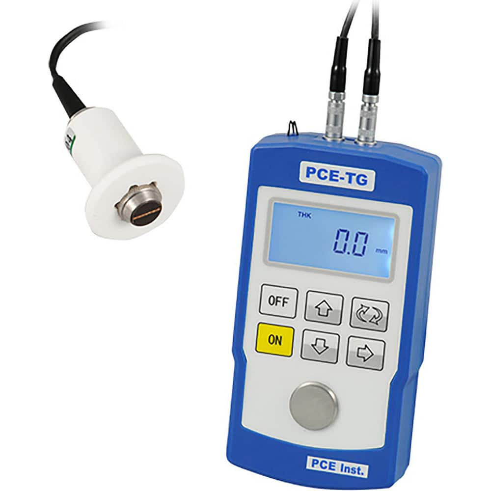 Electronic Thickness Gages; Minimum Measurement (mm): 3; Minimum Measurement (Decimal Inch): 3; Maximum Measurement: 200.00; Maximum Measurement (Inch): 200.00; Maximum Measurement (mm): 200.00; Anvil Tip Shape: Round; Resolution (mm): 0.100; Resolution (