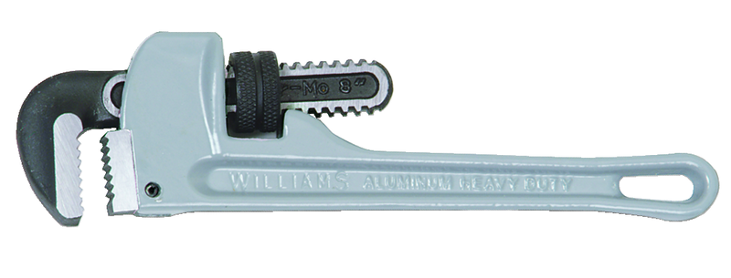 6" Pipe Capacity - 48" OAL - Aluminum Pipe Wrench - Caliber Tooling