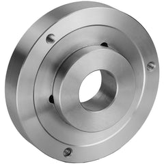 Lathe Chuck Adapter Back Plates; Nominal Chuck Size: 5 in; Mount Type: D1-3; Spindle Nose Type: D Series; Chuck Compatibility: 1-101-0500,1-103-0500,1-151-0500,1-153-0500,1-401-0599; Through-hole Diameter: 1.378 in; Chuck Diameter Compatibility: 5 in; Mat