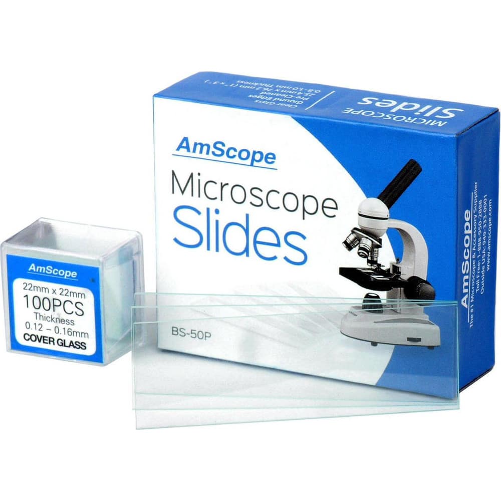 Microscope & Magnifier Accessories; Accessory Type: Slides; Includes Magnifying Lens: No; For Use With: Microscopes