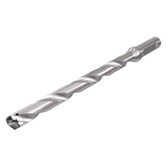 Replaceable Tip Drill: 29 to 29.9 mm Drill Dia, 353.3 mm Max Depth, 32 mm Straight-Cylindrical Shank Uses ICP Inserts, 478.8 mm OAL, Through Coolant