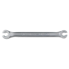 Flare Nut Wrenches; Type: Open End; Size (Inch): 7 mm, 8 mm; Size (mm): 7 mm, 8 mm; Head Type: Double; Offset; Opening Type: 12-Point Flare Nut; Head Offset Angle: 15; Non-sparking: No; Insulated: No; Magnetic: No; Corrosion-resistant: Yes; Ratcheting: No