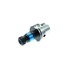 Collet Chuck: 0.236 to 0.59″ Capacity, ER Collet, Taper Shank 5.079″ Projection, Through Coolant