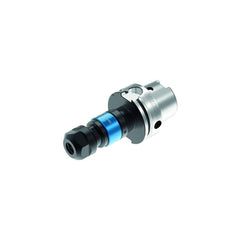 Collet Chuck: 0.138 to 0.367″ Capacity, ER Collet, Taper Shank 4.06″ Projection, Through Coolant