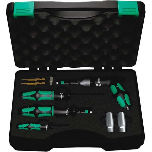 Wera - Torque Limiting Screwdrivers Type: Adjustable Torque Kit Minimum Torque (Nm): 4.00 - Caliber Tooling