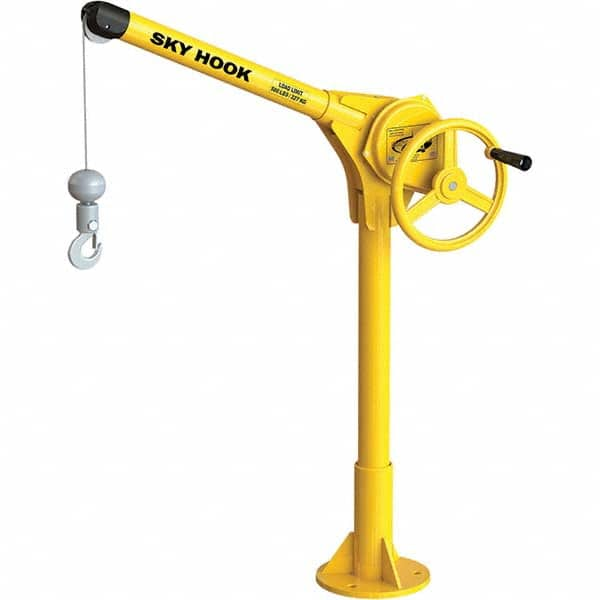 Sky Hook - 500 Lb Steel Lifting Hook Crane - Caliber Tooling