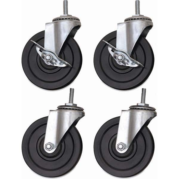 ALERA - Standard Casters Mount: Stem Style: Grip Ring - Caliber Tooling