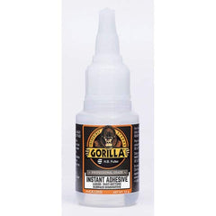 GorillaPro - 20 g Squeeze Bottle Clear Instant Adhesive - Caliber Tooling