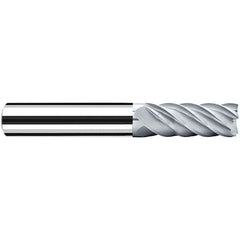 Fraisa - 8mm, 19mm LOC, 63mm OAL, 6 Flute Solid Carbide Square End Mill - Caliber Tooling