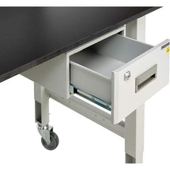 Treston - Workbench & Workstation Accessories For Use With: M48 Treston Cornerstone Benches Material: Epoxy Powder-Coated Steel - Caliber Tooling