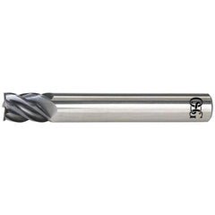 OSG - VGM5-LN, 1/2" Diam, 5/8" LOC, 1/2" Shank Diam, 6" OAL, 5-Flute Carbide Square End Mill - Exact Industrial Supply