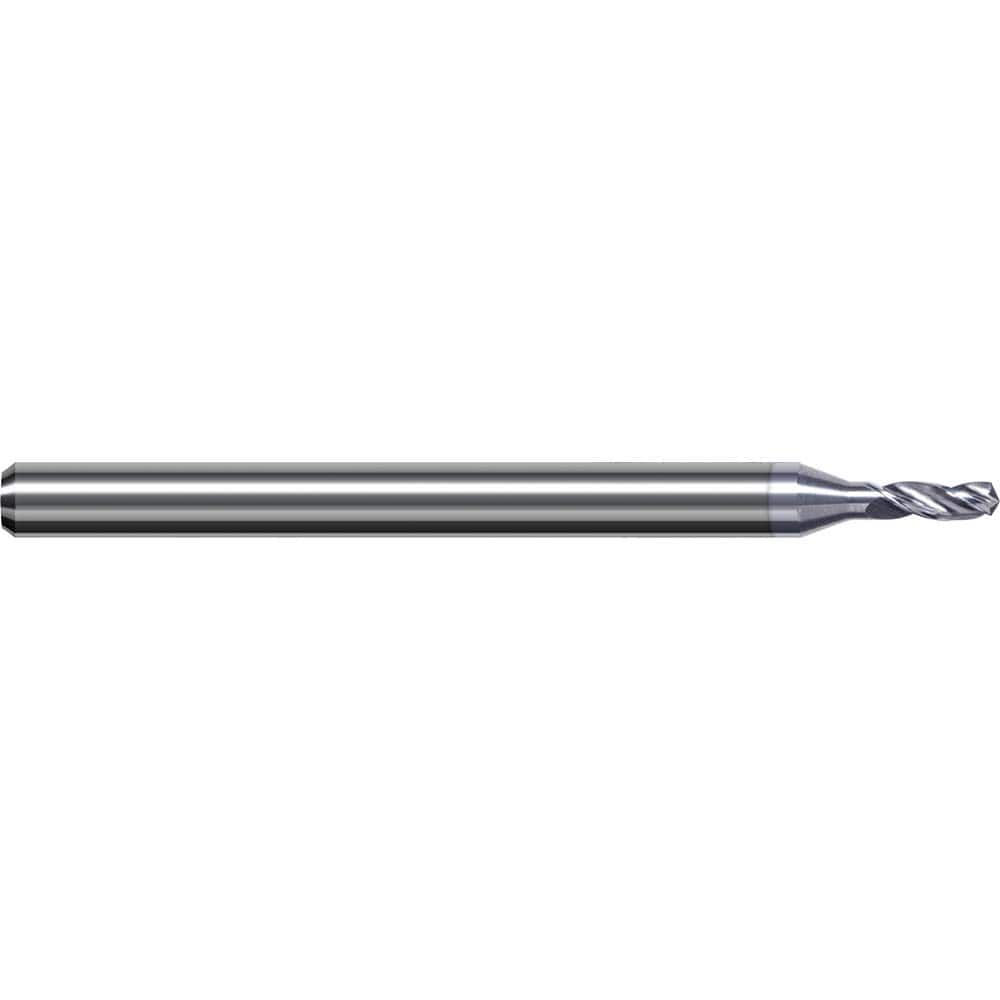 Harvey Tool - #43, 130° Point, Solid Carbide Micro Drill Bit - Exact Industrial Supply