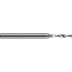 Harvey Tool - #35, 180° Point, Solid Carbide Micro Drill Bit - Exact Industrial Supply