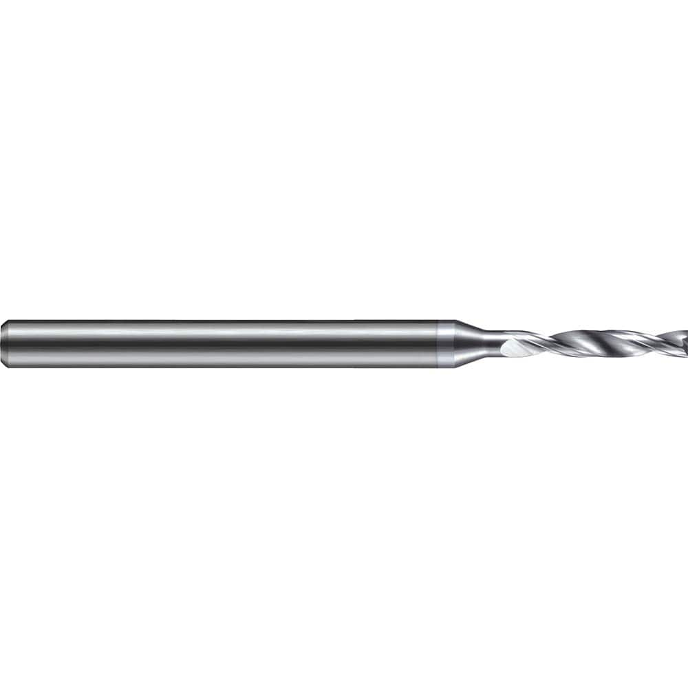 Harvey Tool - 2.5mm, 180° Point, Solid Carbide Micro Drill Bit - Exact Industrial Supply