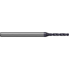 Harvey Tool - 2.5mm, 140° Point, Solid Carbide Micro Drill Bit - Exact Industrial Supply