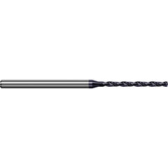 Harvey Tool - 1.524mm, 140° Point, Solid Carbide Micro Drill Bit - Exact Industrial Supply