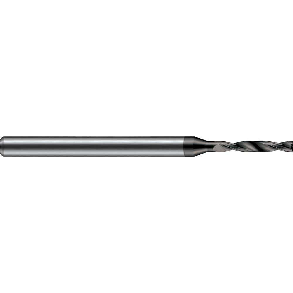 Harvey Tool - #50, 180° Point, Solid Carbide Micro Drill Bit - Exact Industrial Supply