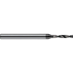 Harvey Tool - #50, 180° Point, Solid Carbide Micro Drill Bit - Exact Industrial Supply