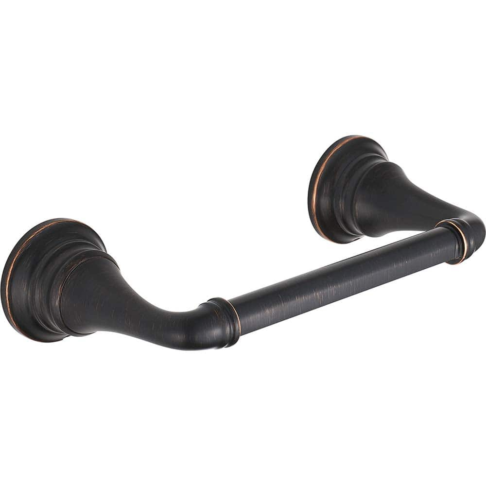 American Standard - Washroom Shelves, Soap Dishes & Towel Holders; Type: Toilet Paper Holder ; Material: Metal ; Length (Inch): 3-3/16 ; Width (Inch): 9-5/8 ; Depth (Inch): 3.875 ; Finish/Coating: Bronze - Exact Industrial Supply