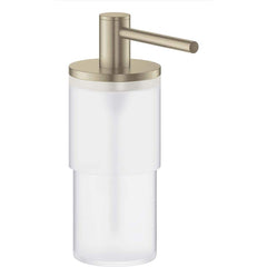 Grohe - 15 oz Push Operation Liquid Soap Dispenser - Exact Industrial Supply