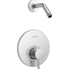 American Standard - Tub & Shower Faucets; Type: Shower trim only ; Style: Serin ; Design: Ceramic Mixing Cartridge ; Material: Metal ; Handle Type: Lever ; Handle Material: Metal - Exact Industrial Supply