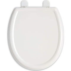 American Standard - Toilet Seats; Type: Toilet Seat ; Style: Transitional ; Material: Plastic ; Color: White ; Outside Width: 15 (Inch); Installations: Residential - Exact Industrial Supply