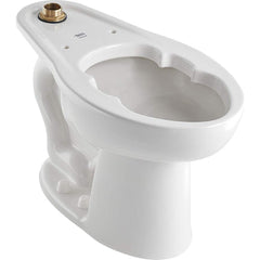 American Standard - Toilets; Type: Bowl only ; Bowl Shape: Elongated ; Mounting Style: Floor ; Gallons Per Flush: 1.1 ; Overall Height: 16.5 ; Overall Width: 14 - Exact Industrial Supply