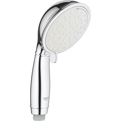 Grohe - Shower Heads & Accessories; Type: Hand Shower ; Material: Metal ; GPM: 1.75 ; Face Diameter: 4 (Inch); Finish/Coating: Polished Chrome ; Settings: Spray, Pulse, Combination Pulse-Massage - Exact Industrial Supply