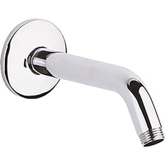 Grohe - Shower Supports & Kits; Type: Shower Arm ; Length (Inch): 6.625 ; Material: Metal ; Diameter (Inch): 0.5 ; Finish/Coating: Polished Chrome - Exact Industrial Supply