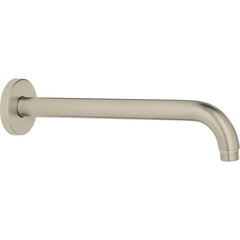 Grohe - Shower Supports & Kits; Type: Shower Arm ; Length (Inch): 12 ; Material: Metal ; Diameter (Inch): 0.5 ; Finish/Coating: Brushed; Nickel - Exact Industrial Supply