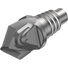 Sandvik Coromant - Corner Radius & Corner Chamfer End Mill Heads; Mill Diameter (mm): 1.50 ; Mill Diameter (Decimal Inch): 0.0591 ; End Type: Corner Radius ; Corner Radius (mm): 6 ; Number of Flutes: 2 ; Material: Solid Carbide - Exact Industrial Supply