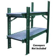 Conveyor Accessories; Type: H Stand; Width (Inch): 17; For Use With: 2-1/2″ and 3-1/2″ channel frames of 10″ BF; Overall Height: 46.0000 in; Material: Steel; Overall Length (Inch): 16.50; Length: 16.50; Overall Length: 16.50; Accessory Type: H Stand; Mate