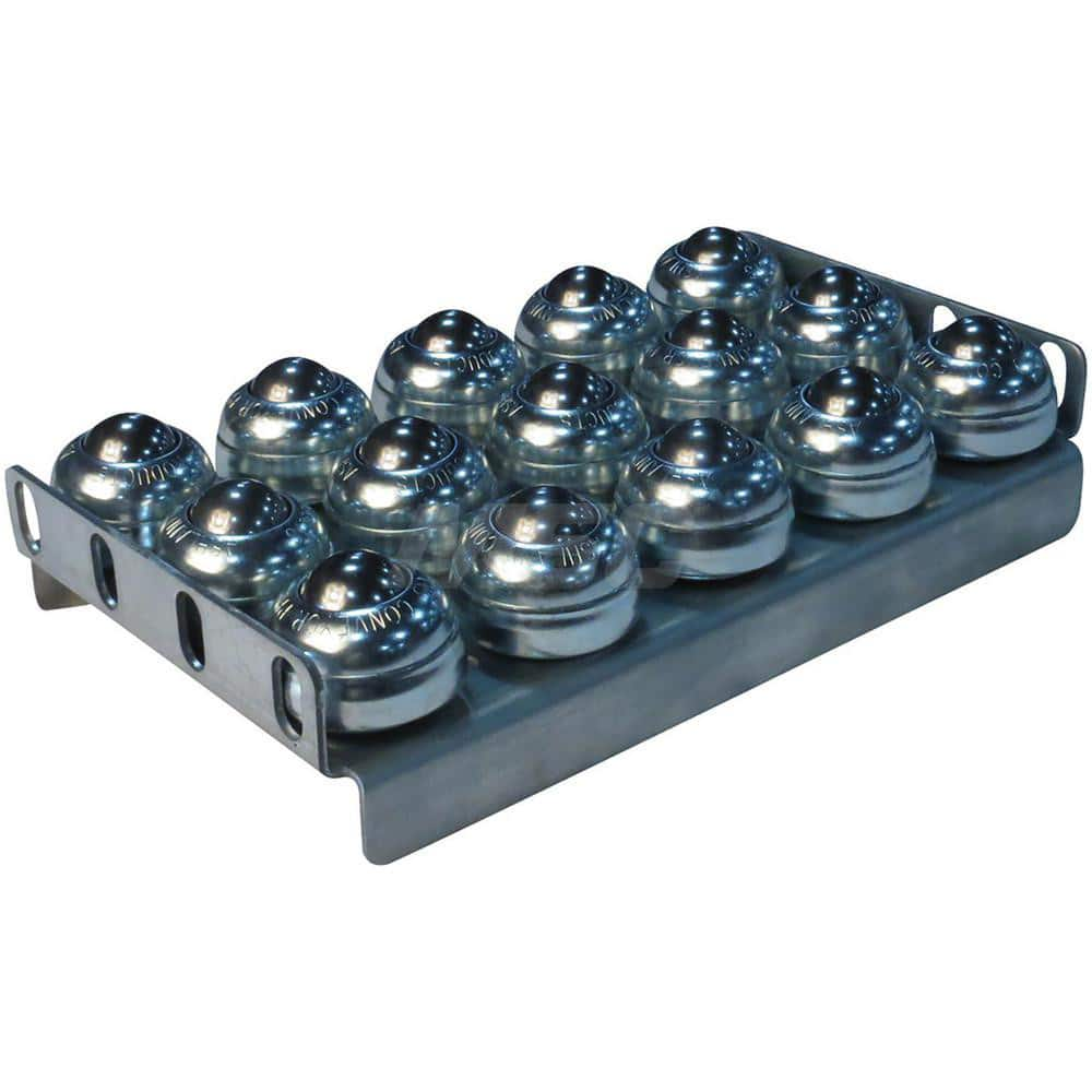 Conveyor Accessories; Type: Ball Transfer Plate; Width (Inch): 6; For Use With: 7F, 8F, 9F, 10F, and 11F frames; Overall Height: 3.5000 in; Material: Steel; Overall Length (Inch): 10.00; Length: 10.00; Overall Length: 10.00; Accessory Type: Ball Transfer