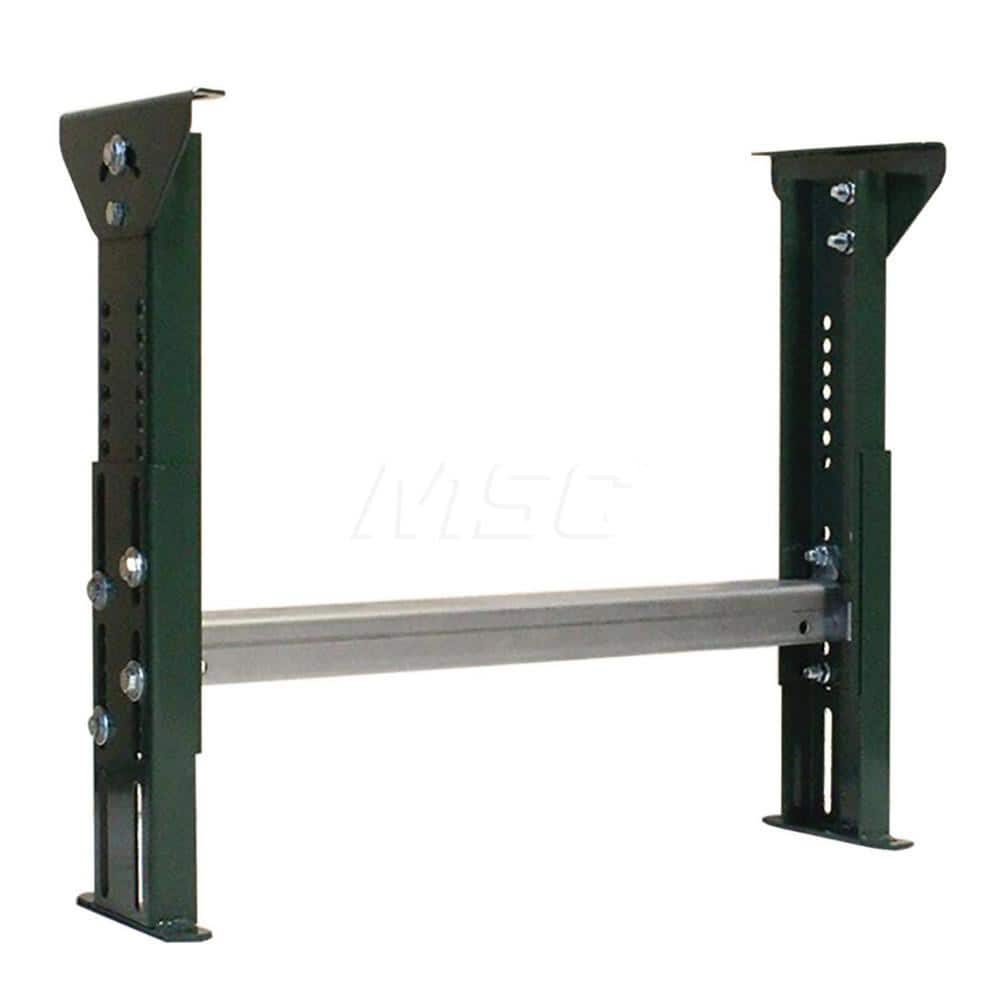 Conveyor Accessories; Type: H Stand; Width (Inch): 15; For Use With: Conveyor of 4″ channel frames and 13″ BF channel frames; Overall Height: 25.7500 in; Material: Steel; Overall Length (Inch): 8.00; Length: 8.00; Overall Length: 8.00; Accessory Type: H S