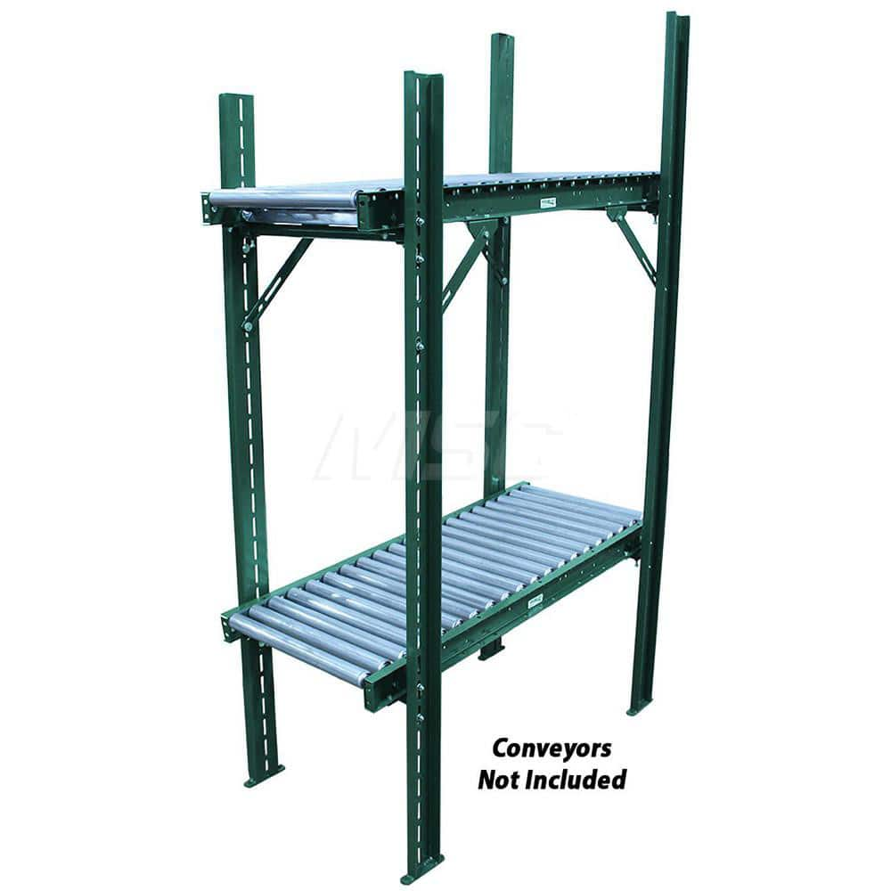 Conveyor Accessories; Type: H Stand; Width (Inch): 29; For Use With: 2-1/2″ and 3-1/2″ channel frames of 22″ BF; Overall Height: 82.0000 in; Material: Steel; Overall Length (Inch): 6.38; Length: 6.38; Overall Length: 6.38; Accessory Type: H Stand; Materia