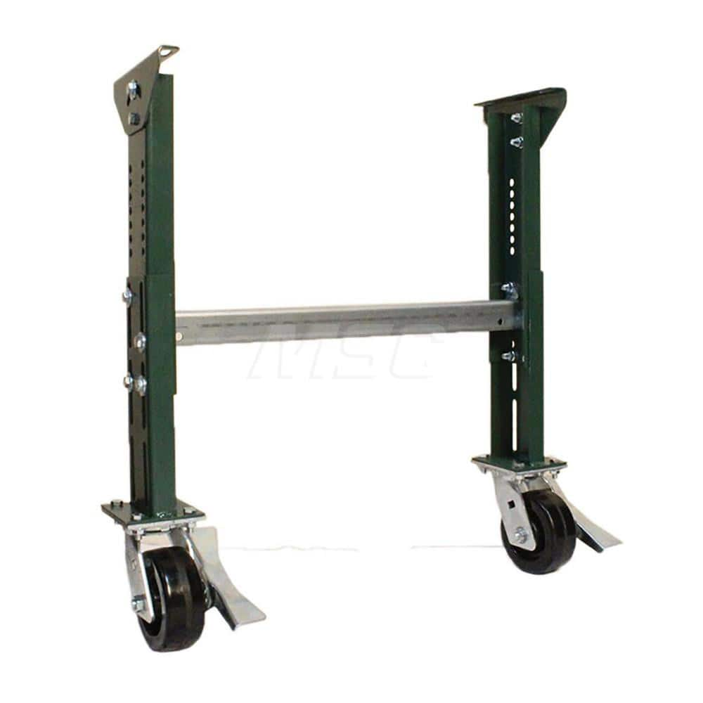 Conveyor Accessories; Type: H Stand; Width (Inch): 32; For Use With: Conveyor of  2-1/2″ and 3-1/2″ 31″ BF channel frames; Overall Height: 32.2500 in; Material: Steel; Overall Length (Inch): 32.25; Length: 32.25; Overall Length: 32.25; Accessory Type: H S