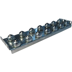 Conveyor Accessories; Type: Ball Transfer Plate; Width (Inch): 6; For Use With: 7F and 11F frames of a 22″ BF; Overall Height: 3.5000 in; Material: Carbon Steel; Overall Length (Inch): 22.00; Length: 22.00; Overall Length: 22.00; Accessory Type: Ball Tran