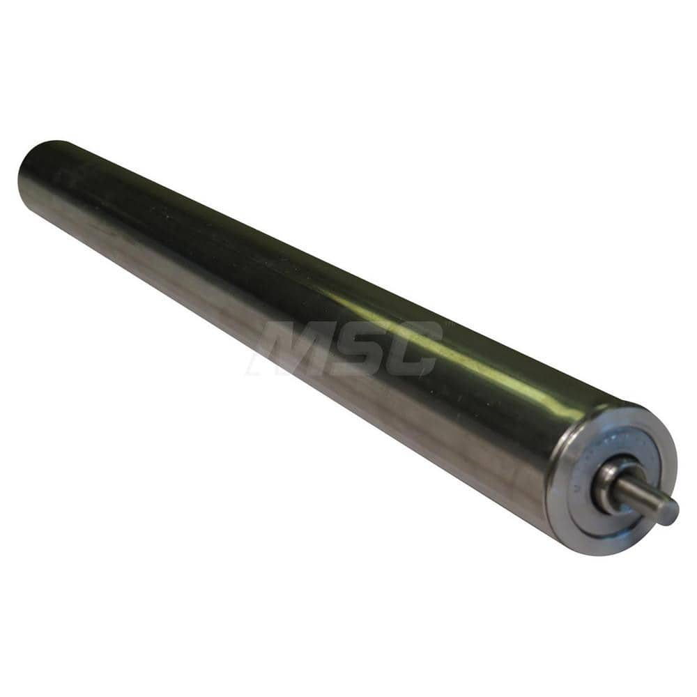 Roller Skids; Roller Material: Stainless Steel; Load Capacity: 100; Color: Chrome; Finish: Natural; Compatible Surface Type: Smooth; Roller Length: 10.0000 in; Roller Width: 1.3750; Roller Height: 1.375 in; Roller Diameter: 1.3750; Overall Height: 1.375 i