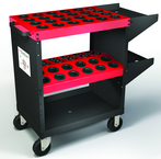 48 Slot - HSK 63A Toolscoot Cart - Caliber Tooling