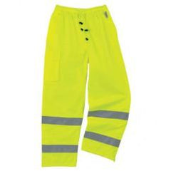 8915 L LIME SUP CLASS E RAIN PANTS - Caliber Tooling