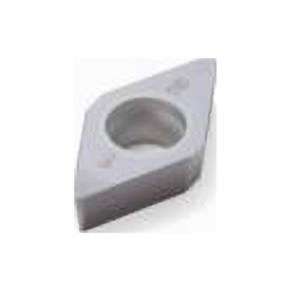 Turning Insert:  DCGW32.51S-00415-L1-B,  Polycrystalline Cubic Boron Nitride TiAlSiN Finish,  Neutral,  3/8″ Inscribed Circle,  0.0157″ Corner Radius,  55.0 &deg N/A Diamond,  Series  DCGW32.51