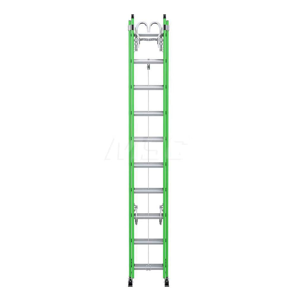 Extension Ladders; Type: Extension Ladder; Material: Fiberglass; Working Length: 29 Feet; Load Capacity (Lb.): 375; Extended Ladder Height: 32; Step Material: Aluminum; Step Ladder Height: 25.17; Overall Depth: 6 in; Number Of Steps: 32; Ladder Rating: Ty