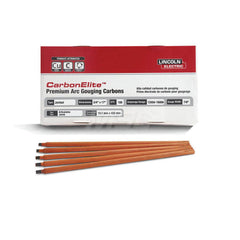 Stick Welding Electrode: 1/2″ Dia, 17″ Long, Synthetic Graphite