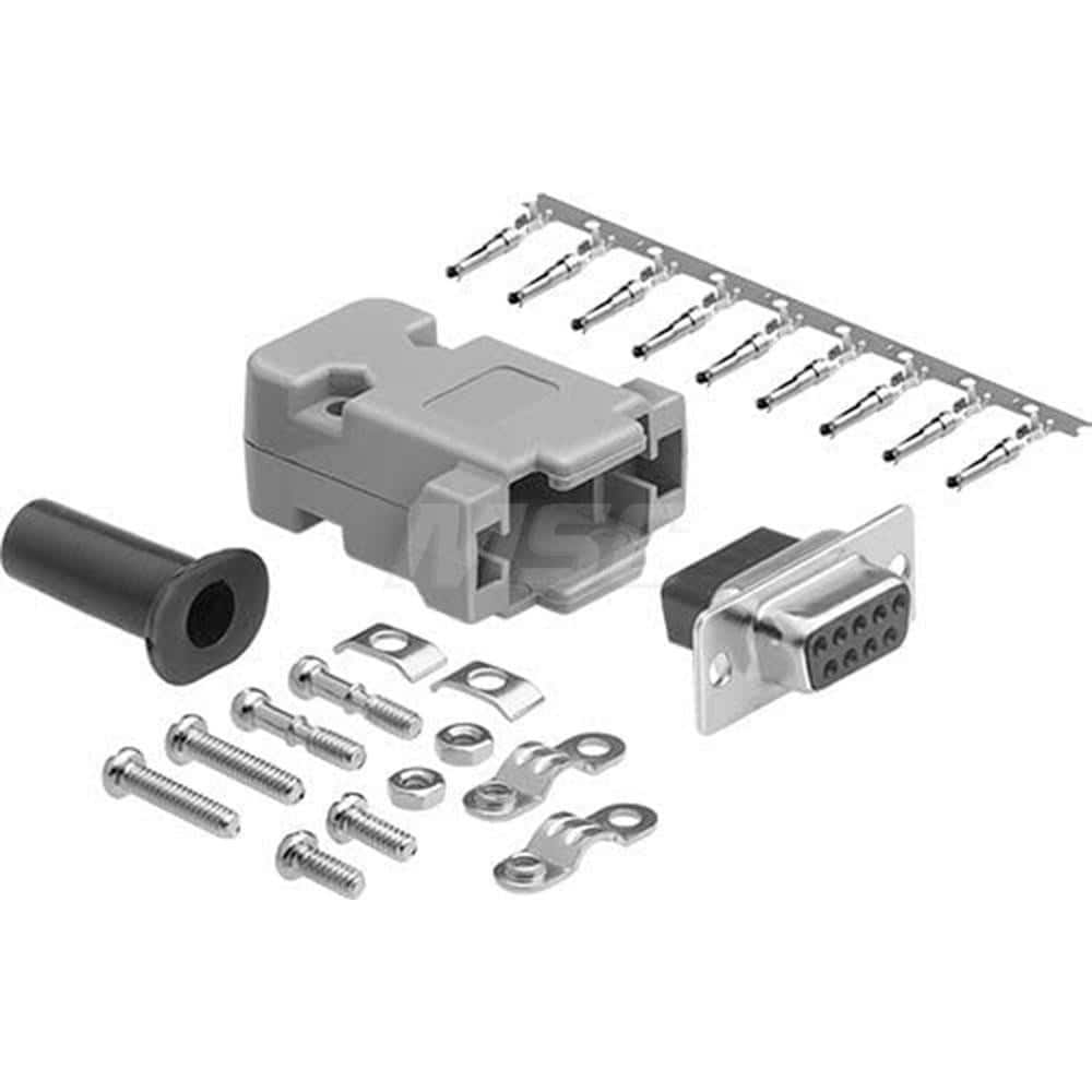 Female D-Sub RS-232 Serial DB9 Adapter For Data Networks, Serial Data Transmission Device Management & Instrument Control