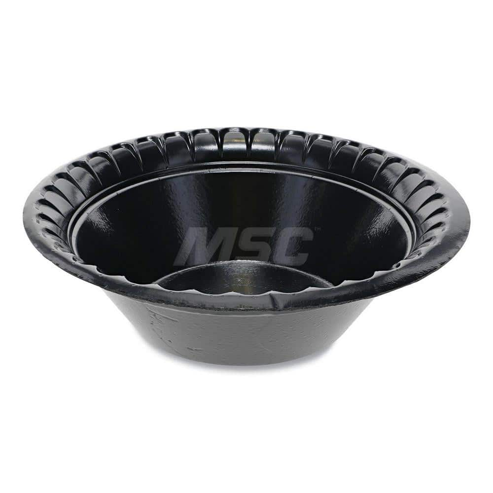 Bowls: 12 oz, Plastic, Black